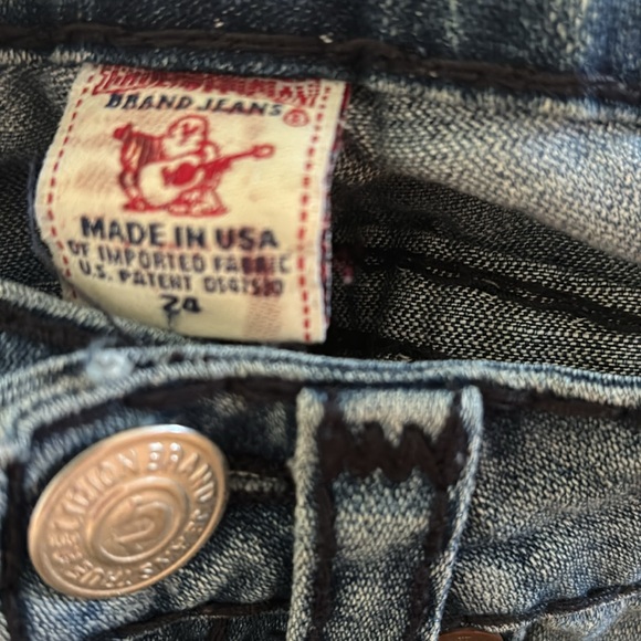 True Religion Sz 29 x 28 Joey Super T Twisted Seam - Picture 12 of 13